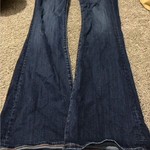American Eagle Outfitters Dark Blue Flare Jeans